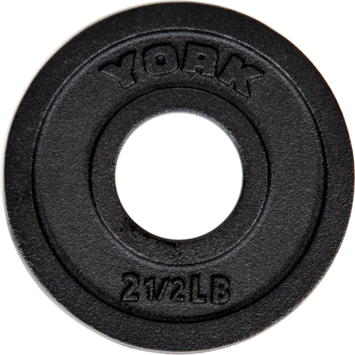 York Barbell 2″ Cast Iron Olympic Weight Plate