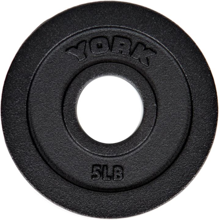 York Barbell 2″ Cast Iron Olympic Weight Plate